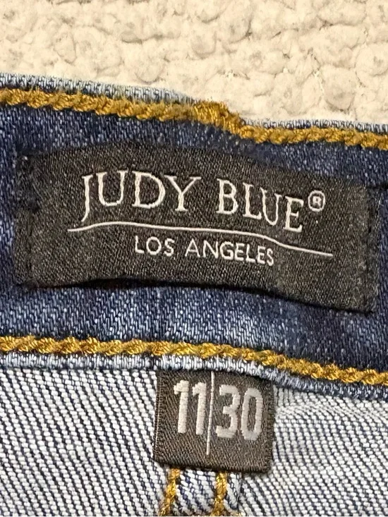 Judy Blue Women’s Slim Fit Dark Denim Jeans. Size 11/30 - Picture 9 of 11